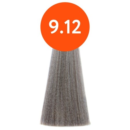 Cream-coloring hair permanent OLLIN Professional N-Joy, tone 9/12, ash-purple blond, 100 ml-1