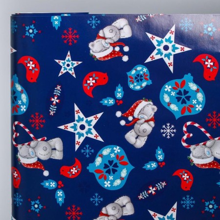 Glossy packaging paper "Happy New Year!", 50 x 70 cm-3