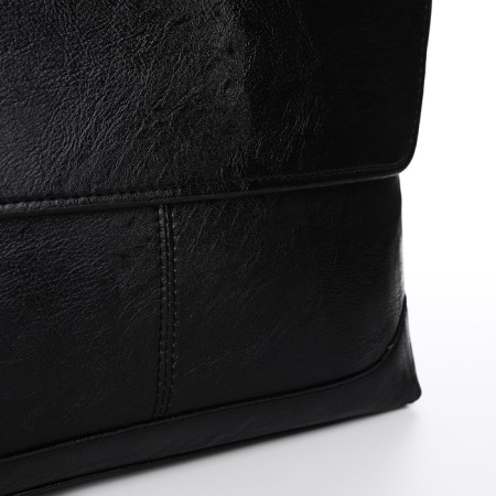 Male bag, black color-2