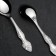Tablespoon "Troika", h = 19 cm, thickness 2 mm, silver color