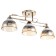 Akvil chandelier 3he27 40W gold 45x15x22 cm Bayerlux