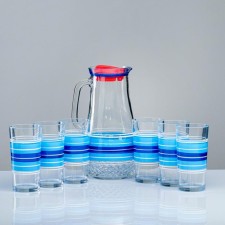 Set for the BRIZ juice art painting, 6 glasses 1250/200 ml
