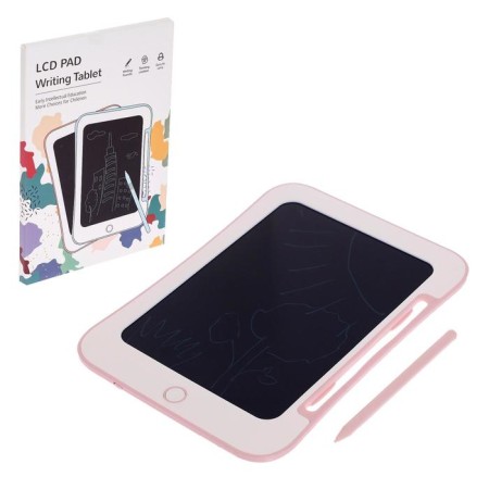 LCD drawing tablet, one -color pattern, with a handle