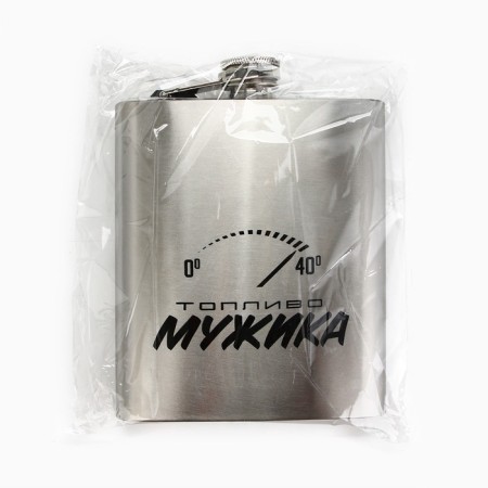 Flood "Fuel of a man", 460 ml, silver-3