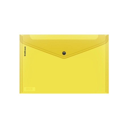 A4 button folder-convert, 180 μm, Erichkrause Glossy Neon, translucent, up to 120 sheets, mix-4