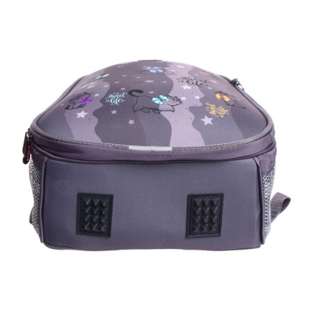 School backpack 38 x 30 x 16 cm, ergonomic back, stavia "kittens"-6