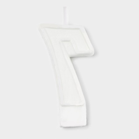 Candle figure for the cake "7", 3.7 x 7.2 cm-4