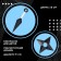 Carnival set "Shinobi": bandage, kunai, shuriken, snood
