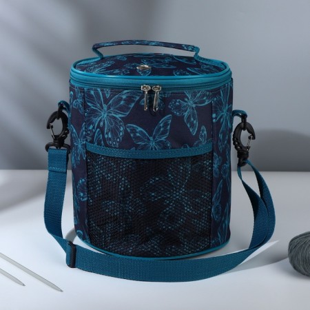 Futter Bag "Butterflies", 2 eyelets, d = 21 × 23 cm, color colorful color-2