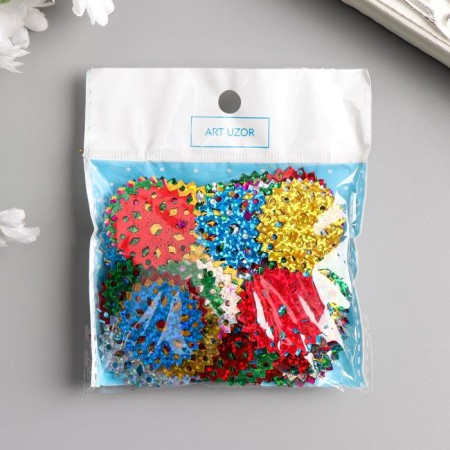 Decor for creativity Set "Snowflakes" 30 grams 12.5x11 cm-2