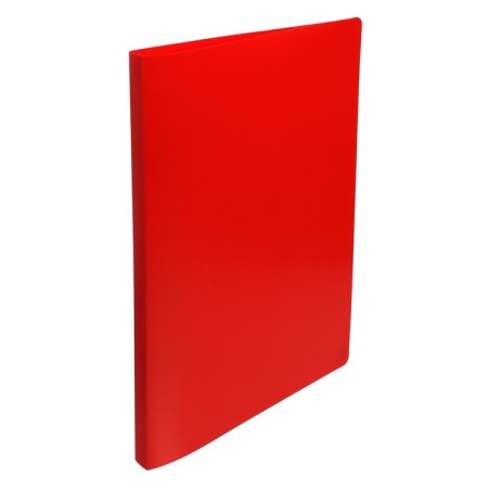 A folder with an A4, 500 μm plastic heater, a root of 14 mm, calligrata, up to 100 sheets, red-3