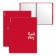 Folder 30 inserts on spirals, A4, 600 μm, Erichkrause "Classic Words", texture "Sand", red, mix