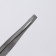 Direct tweezers, narrow, 9 cm, silver color