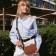 Women's bag TEXTURA 19*6*10.5 cm, lightning departure, dl.