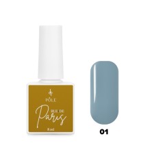Pole Rue de Paris gel polish, No. 01 