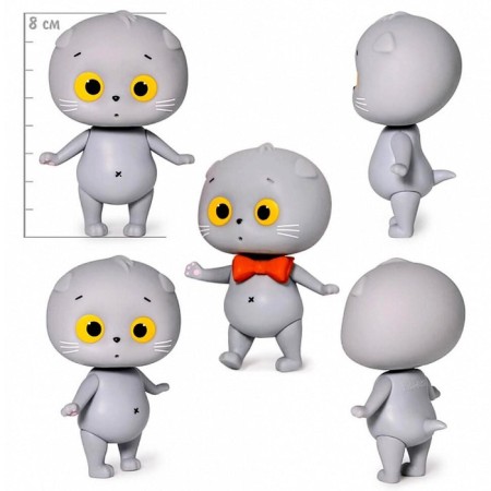 Collectible figure with clothing "Mini Basik Summer Walk", 5 clothing items, 8 cm-2