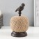 Souvenir coil for cast iron threads "Bird on a bit" 9x9x17.5 cm