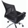 Brabix chair "Daily MG-317", with armrests, chrome, black
