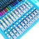 Set for drawing animals blue
