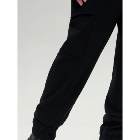 Pants for boys, height 122 cm, black color-4
