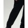 Pants for boys, height 122 cm, black color