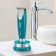 Trimmer KitFort KT-3110, 4 nozzles, battery, turquoise
