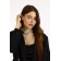 Set 2 objects: earrings, ball d = 1, beads "pearl tourniquet", white color, 45 cm
