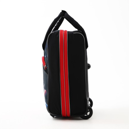 Lightning suitcase, road bag, set 2 in 1, black/red color-4