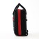 Lightning suitcase, road bag, set 2 in 1, black/red color