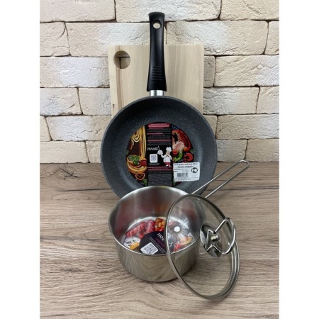 Set of dishes Panairo Sogretta, with a lid