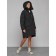 Coat insulated winter female, size 42, black color