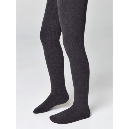 Children's tights with drawings CONTE KIDS Sof-Tiki, height 150-152 cm, dark gray color-1