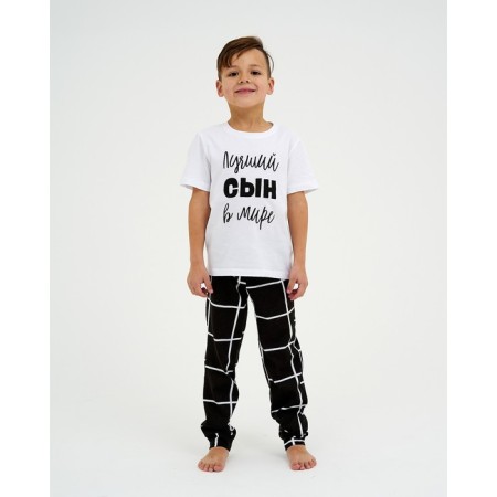 Pajama nursery (T-shirt, trousers) KAFTAN "Best" R.30 (98-104)-1