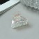 Hair crab "Avanti" (set of 6 pcs) arc, 2.5 cm, transparent