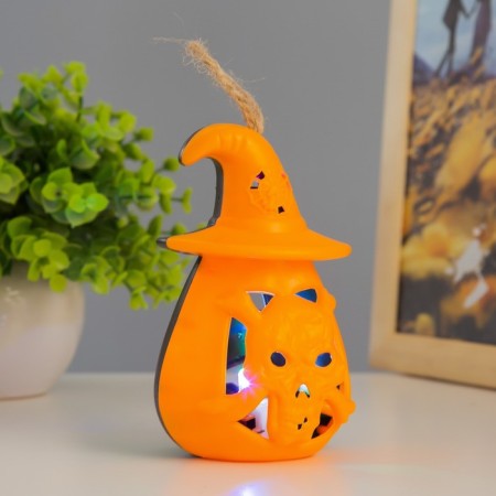 Night Pumpkin LED RGB 3XAG10 7x7x11 cm Risalux-2