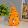 Night Pumpkin LED RGB 3XAG10 7x7x11 cm Risalux
