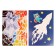Applications with geometric stickers "Cat in space" 21x29.7cm