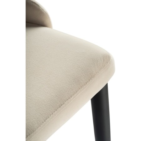 CHIL STILL A METAL CARA Metal/velor, black/beige 47x57x89 cm-7