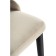 CHIL STILL A METAL CARA Metal/velor, black/beige 47x57x89 cm