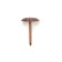 Tundra nails, decorative, textured, 11x16 mm, copper, 50 pcs
