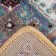 Rectangular solo carpet 80x150cm, 44215/28, jute pp100%