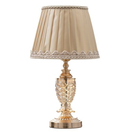 Table lamp with backlight "Melange" 1x60W E27 gold 25x25x43 cm Risalux-5