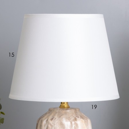 Table lamp "Verita" 1x40W E14 brown 20x20x31cm-2