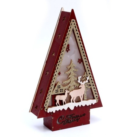 New Year's decor with a Happy New Year lights 14 × 4 × 22.5 cm-3