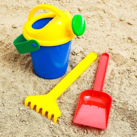 Set for playing sand, watering can 350 ml, MIX color-1