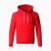 Male sweatshirt was laid down, red color, size 58