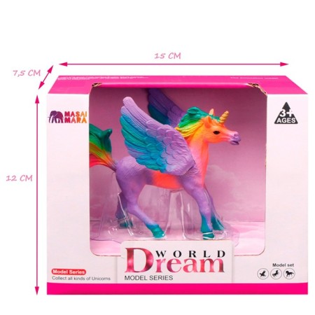 Figure "World of Fantasy: Violet foal for the unicoride with wings"-3