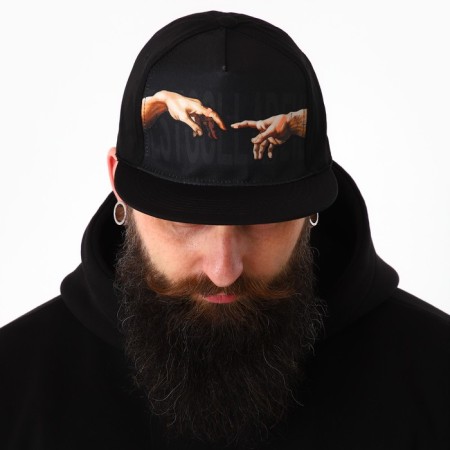 Men's cap with a straight visor Love Yourself, rn 56-11
