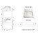 Sink My Space Star 50 5227500, above the washing machine, with brackets, with siphon, white 103857