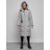 Coat insulated winter female, size 44, color gray color